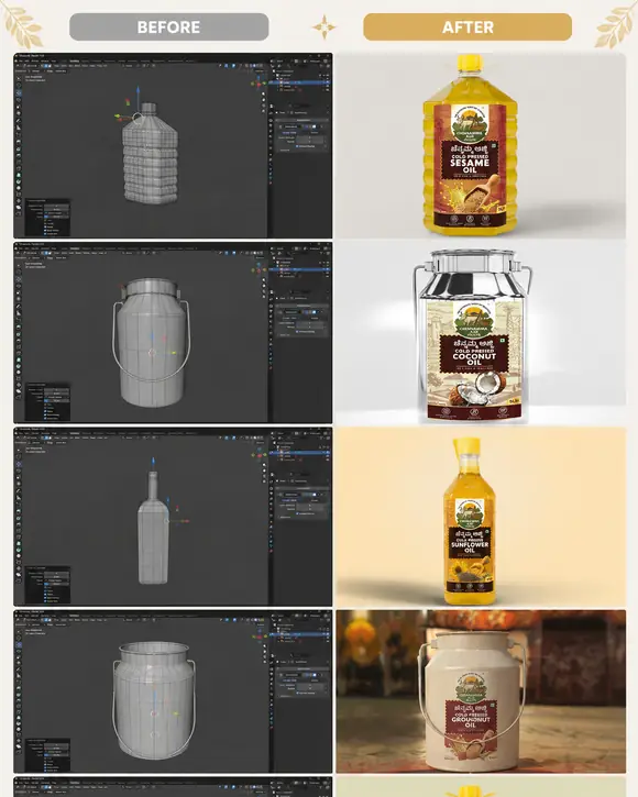 3D and CGI product visuals by Media Mingles
